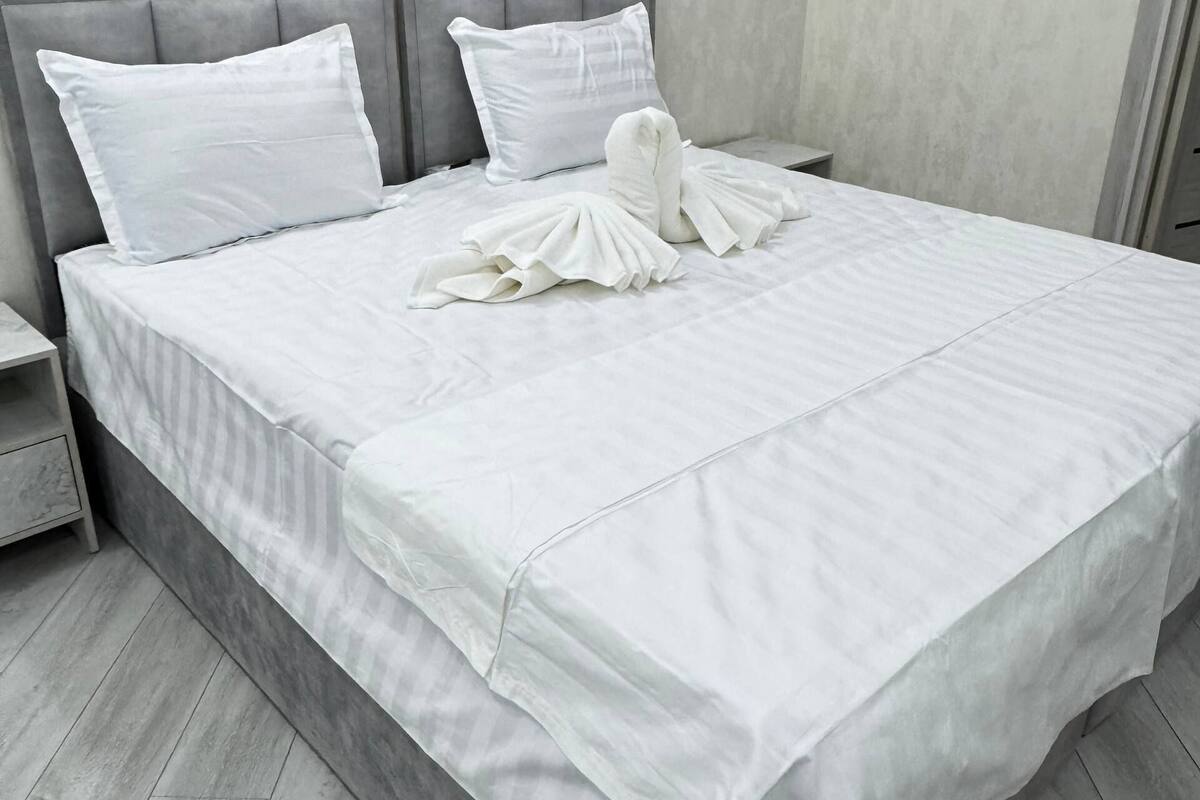 Deluxe Double or Twin Room, Patio | Ruang tamu | TV 