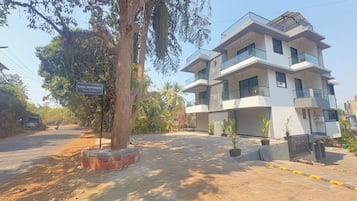 Façade de l’hébergement