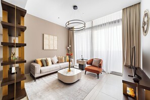 Living area - The Residence at Marina Gate 2  (Dubai)