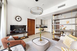 Living area - The Residence at Marina Gate 2  (Dubai)