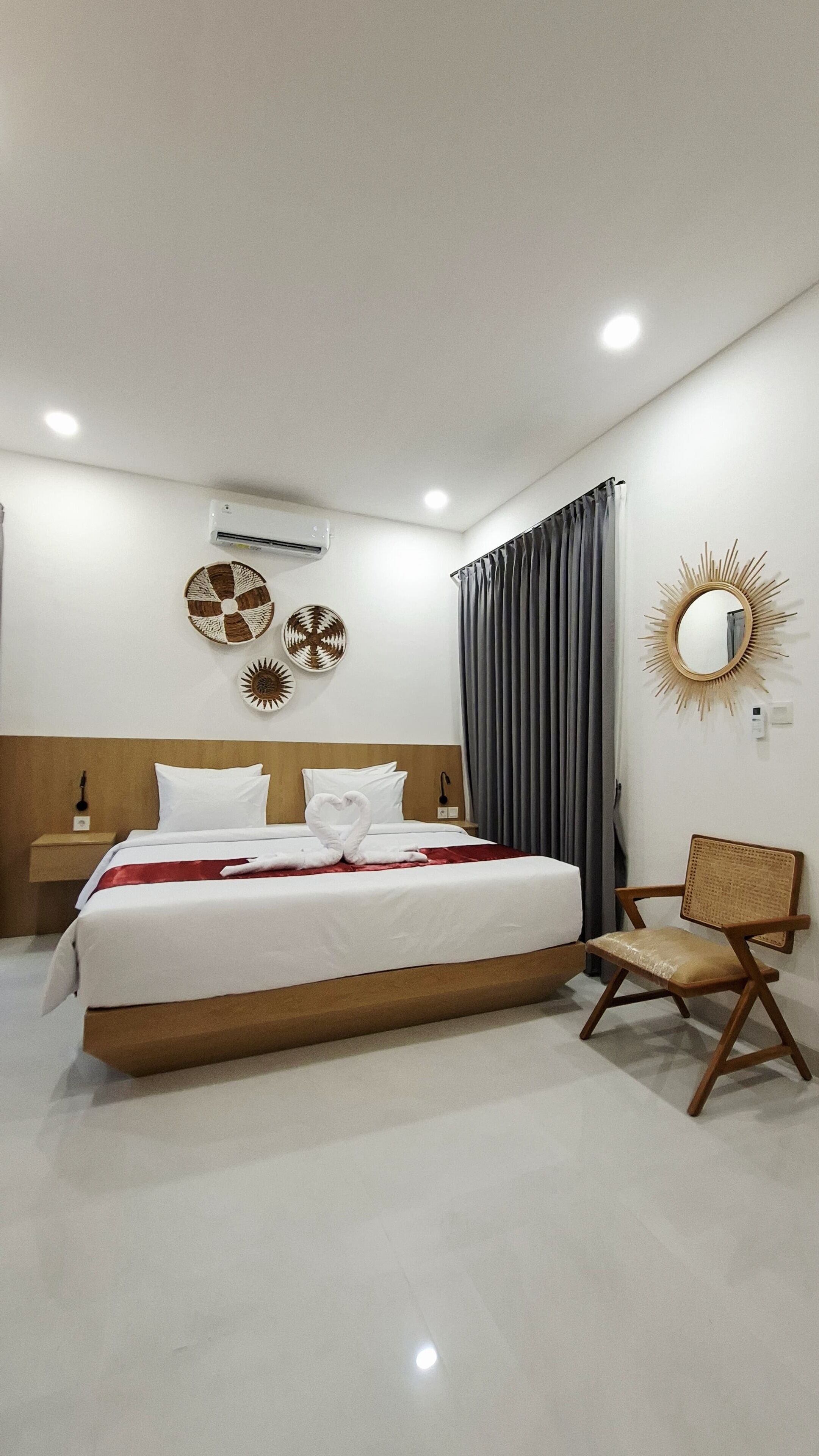 别墅, 2 间卧室, 泳池景观 | 客房内保险箱、熨斗/熨板、免费 WiFi、床单