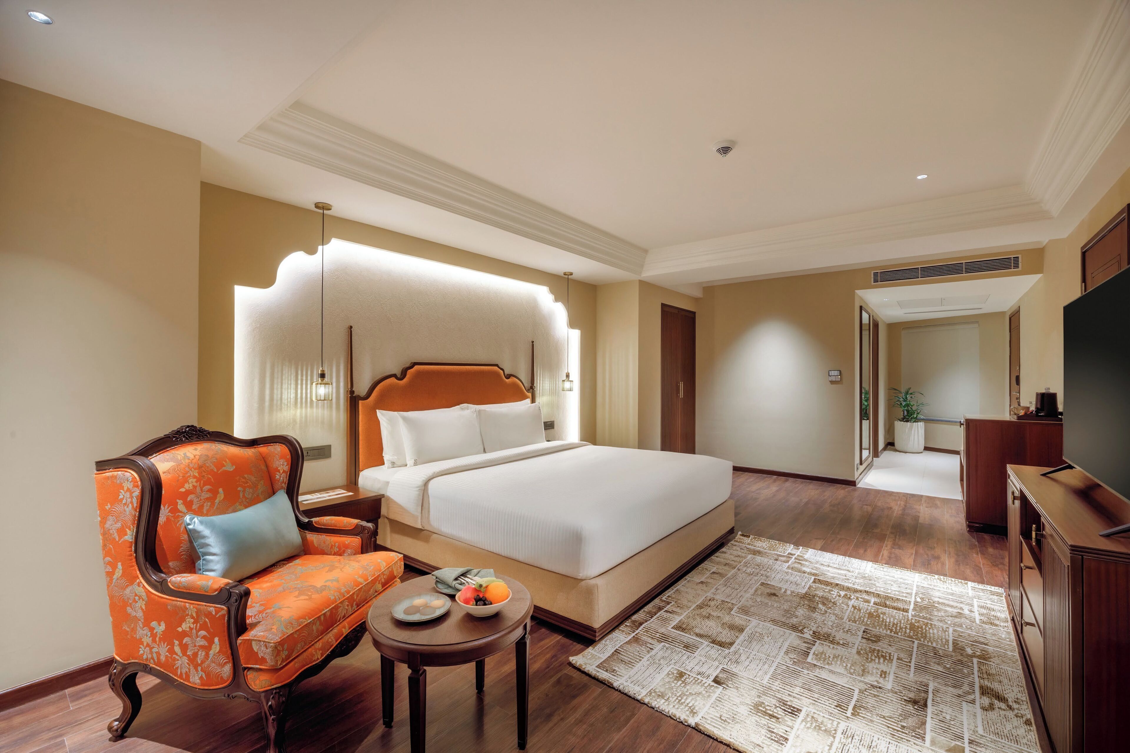 家庭客房, 山景 | 客房內保險箱、書桌、熨斗/熨衣板、免費無線上網