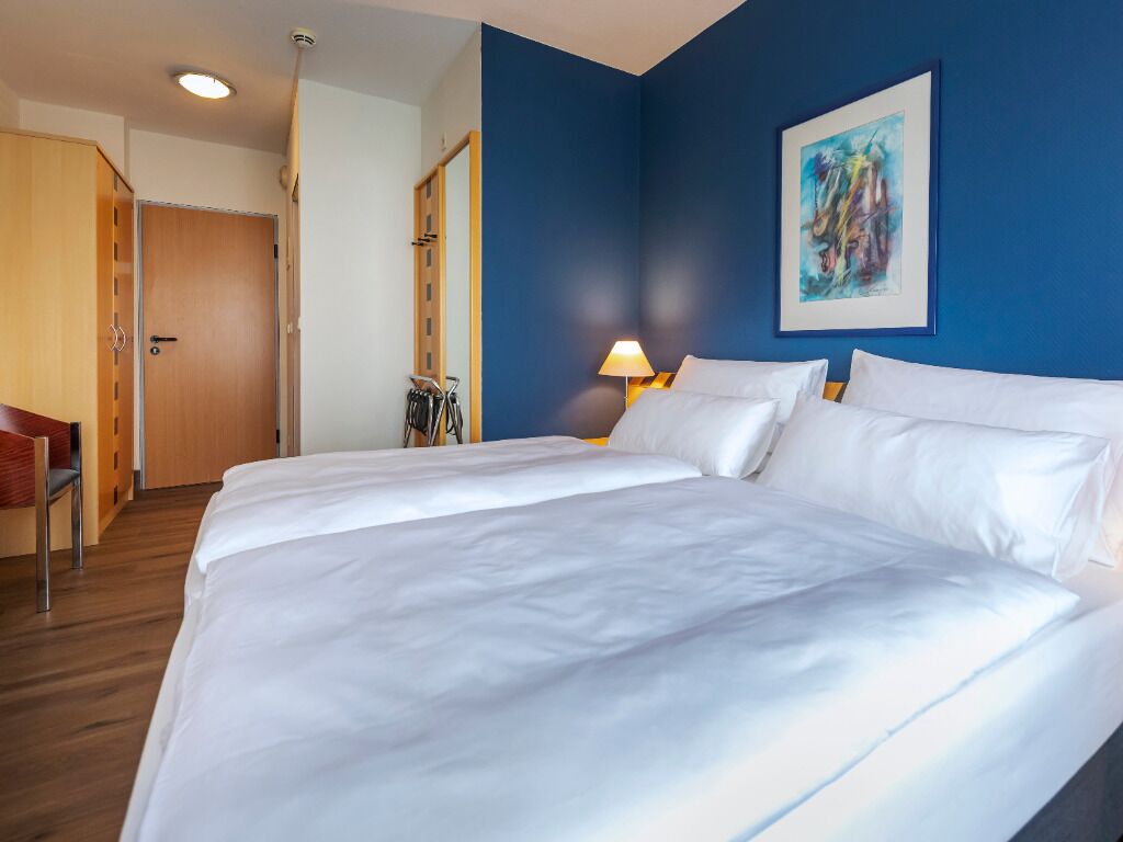 Bedroom. Interior and views may vary based on location and availability.