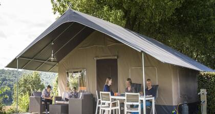 Luxury Safari Tent for 5 in Begur