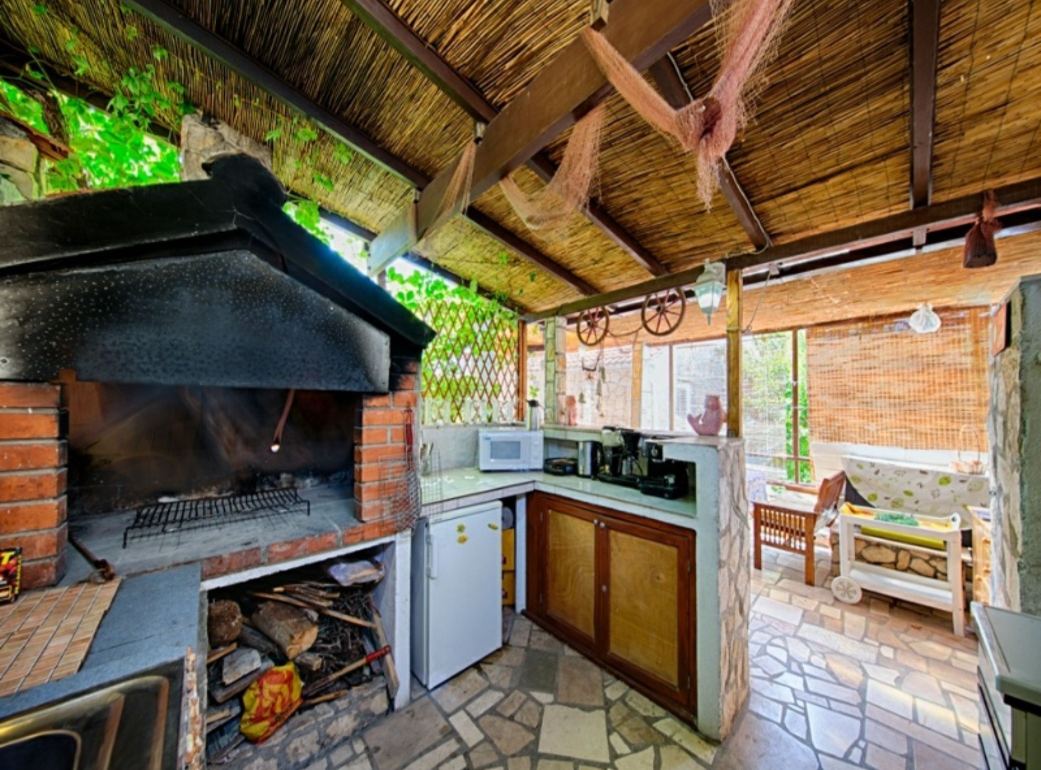 Área de parrillas y picnic