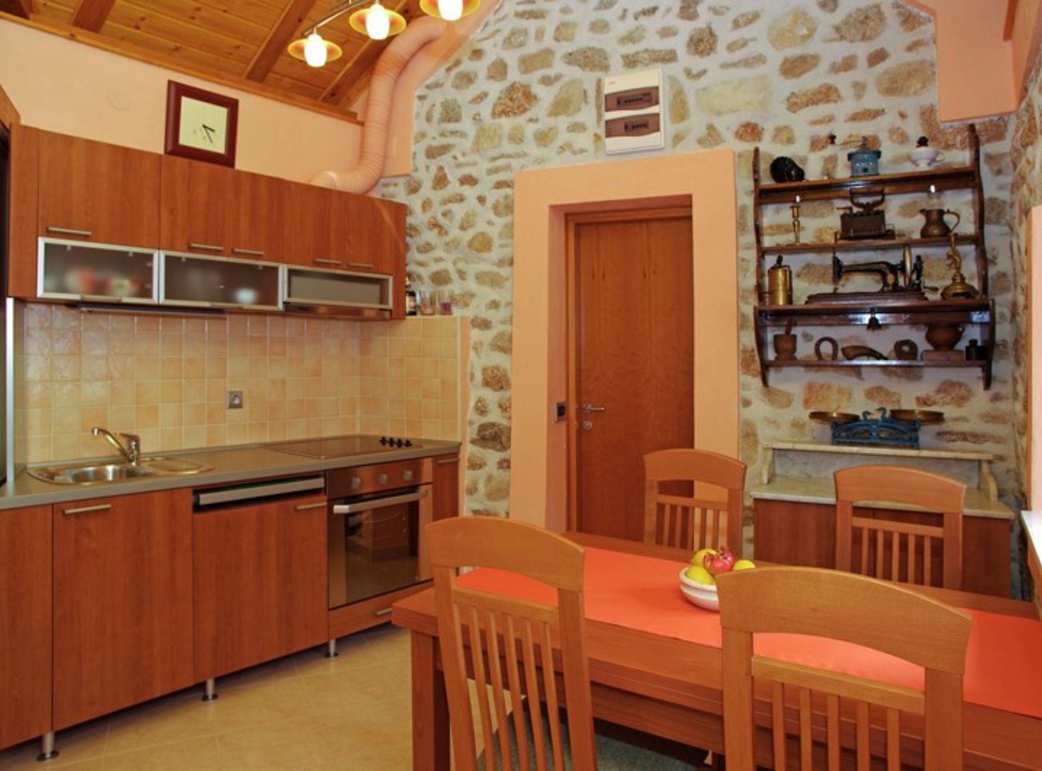 Casa (Holiday Home with Terrace) | Cocina privada | Refrigerador 