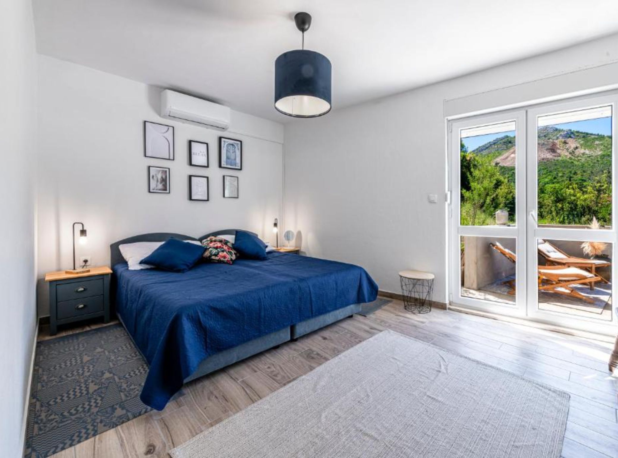 3 habitaciones y cunas 