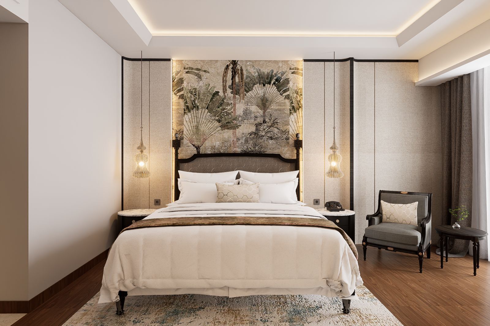 Deluxe Double Room | In-room safe, desk, blackout drapes, iron/ironing board