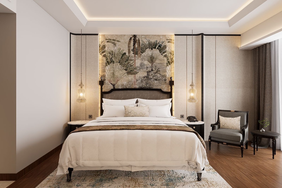 In-room safe, desk, blackout curtains, iron/ironing board