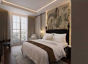 In-room safe, desk, blackout curtains, iron/ironing board - The Prajan Hotel & Villas by Natt's (Yogyakarta)