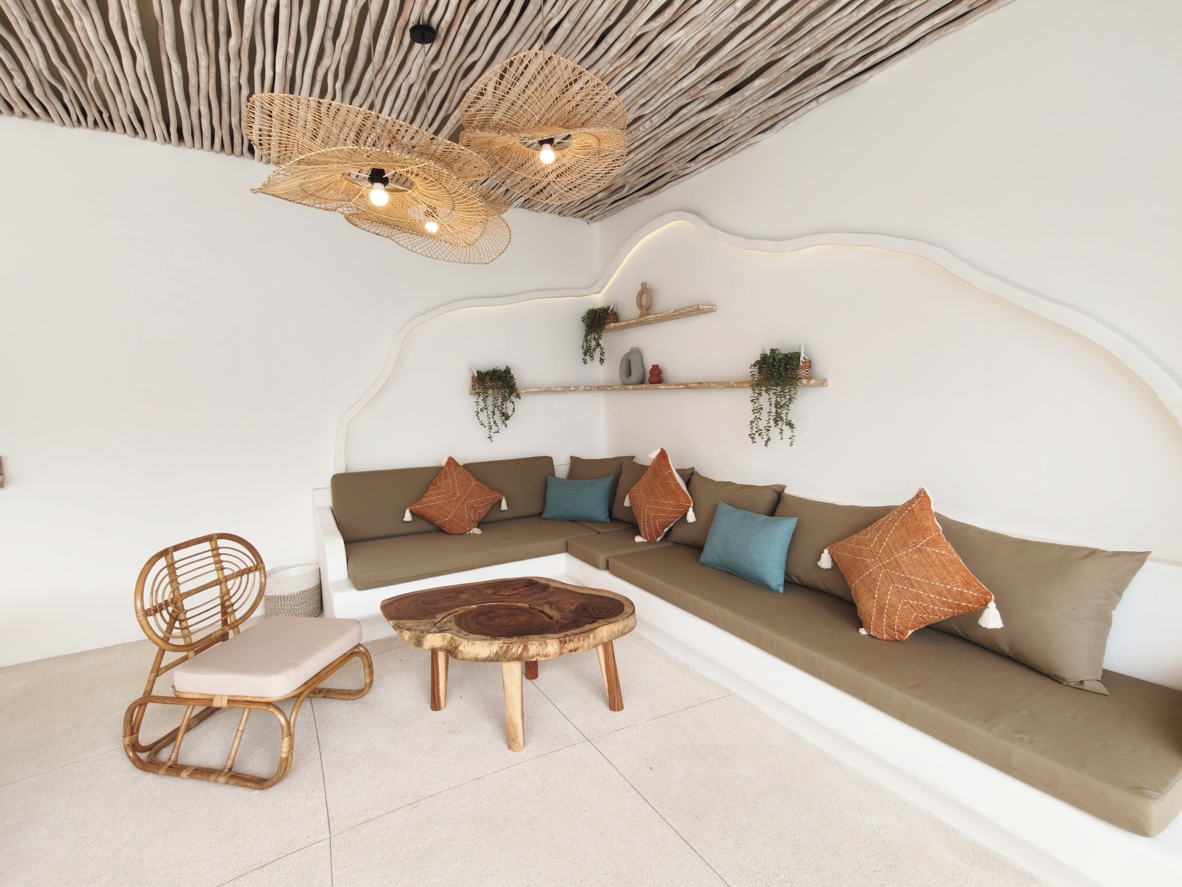 Luxury Villa, 3 Bedrooms, Pool View | Living area