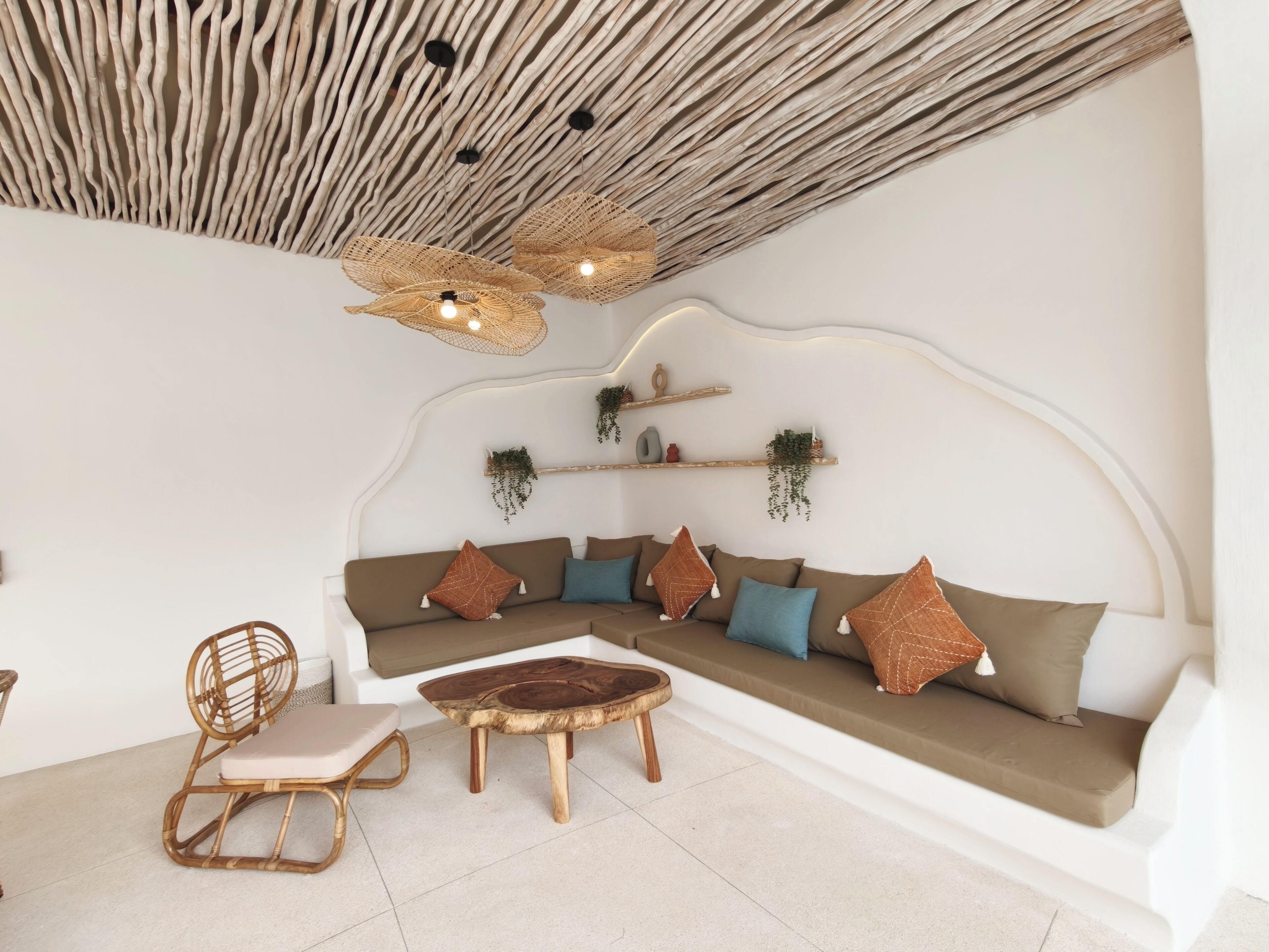 Luxury Villa, 3 Bedrooms, Pool View | Living area