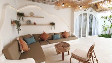 Vila Mewah, 3 kamar tidur, pemandangan kolam renang | Interior