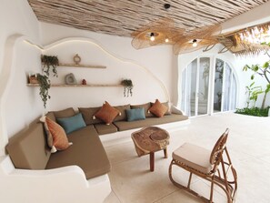 Vila Mewah, 3 kamar tidur, pemandangan kolam renang | Interior