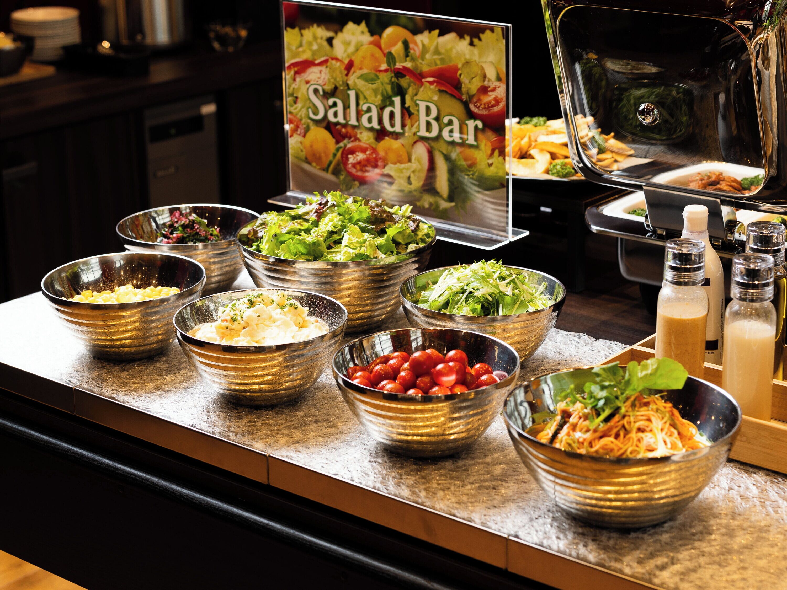 Daily buffet breakfast for a fee
