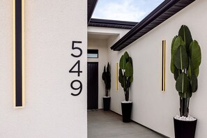 Exterior detail - The Mustang Collection 49 Newly Built Desert Retreat (Page)
