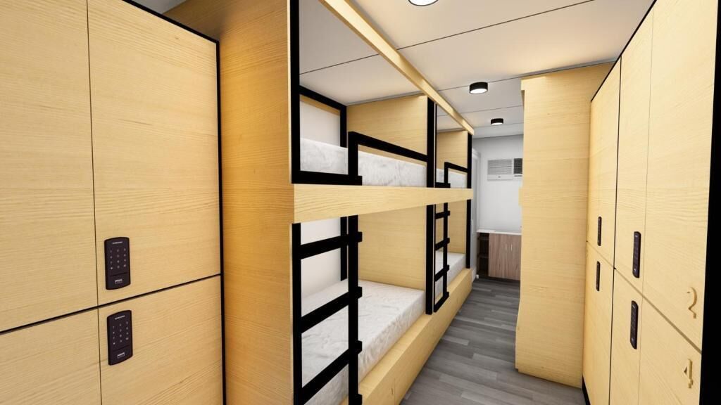 Shared Dormitory, Men only | In-room safe, free WiFi