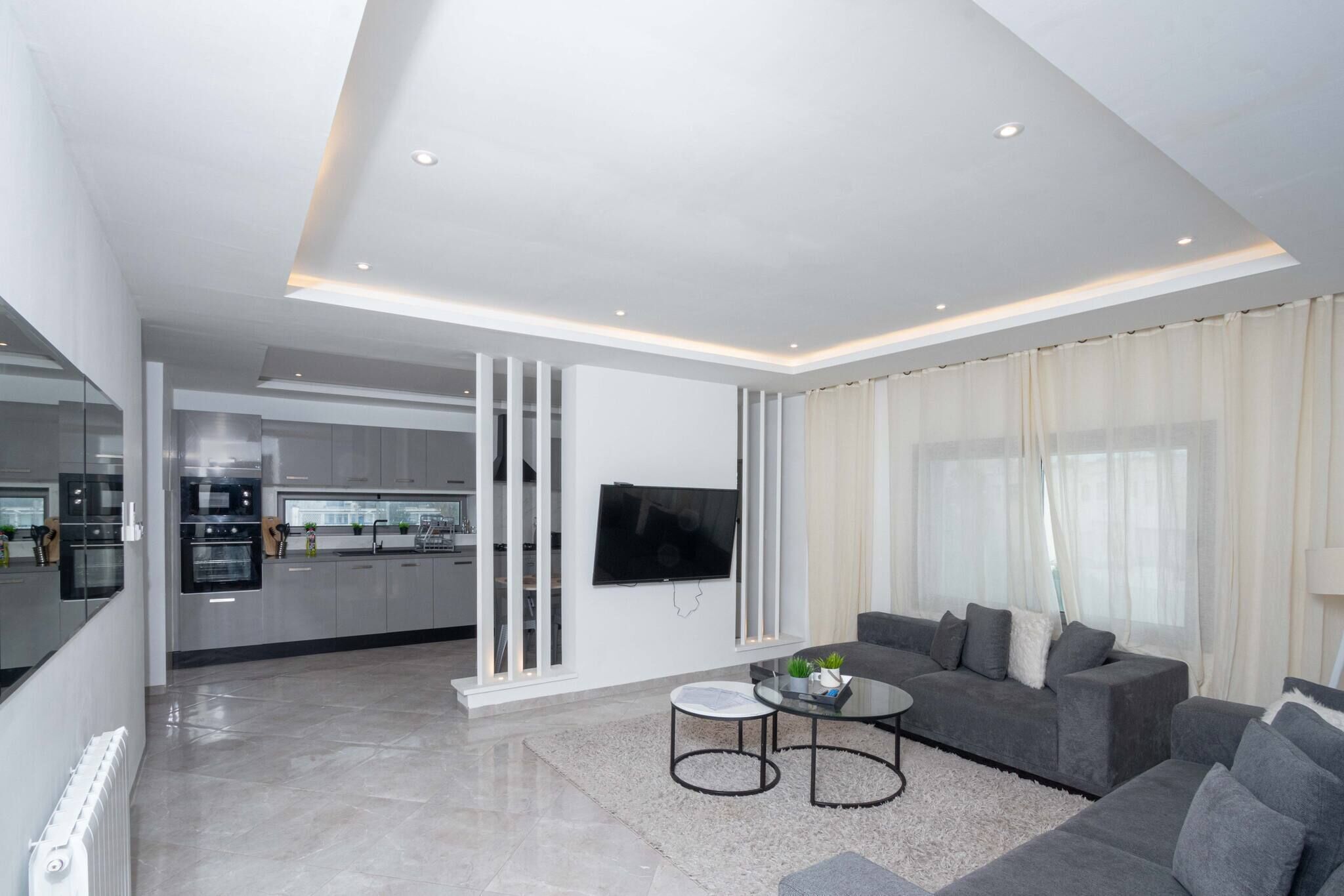 Villa, 4 chambres, fumeurs, balcon | Salle de séjour