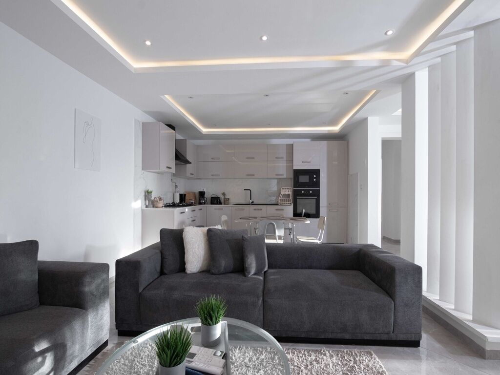 Villa, 4 chambres, fumeurs, balcon | Salle de séjour