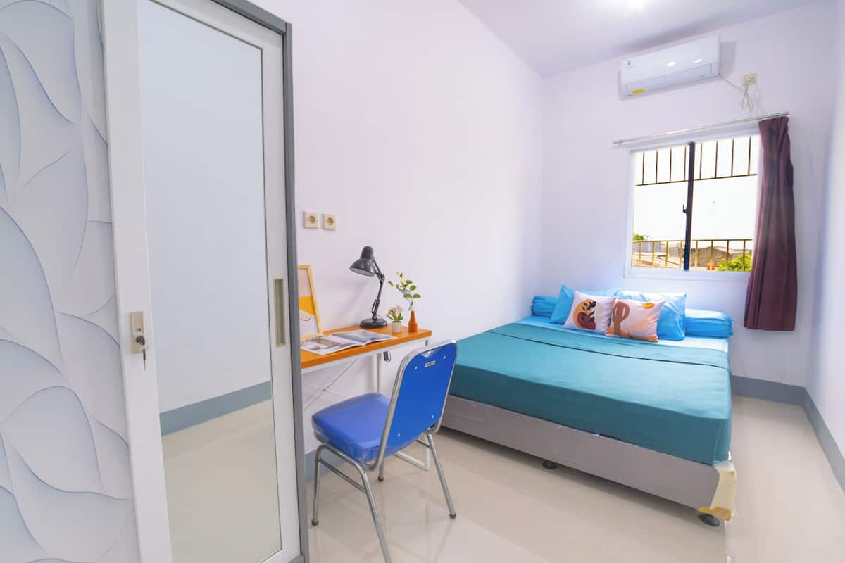 Chambre Double, balcon, vue ville | Wi-Fi gratuit