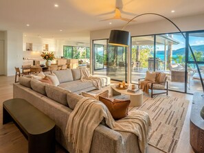 Luxury-Haus, Meerblick | Wohnbereich