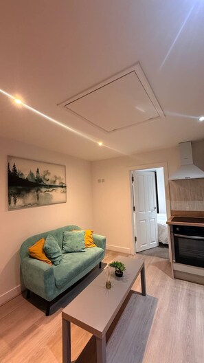 TV - Cozy 1 Bedroom Fully Furnished Apartment (Leicester)