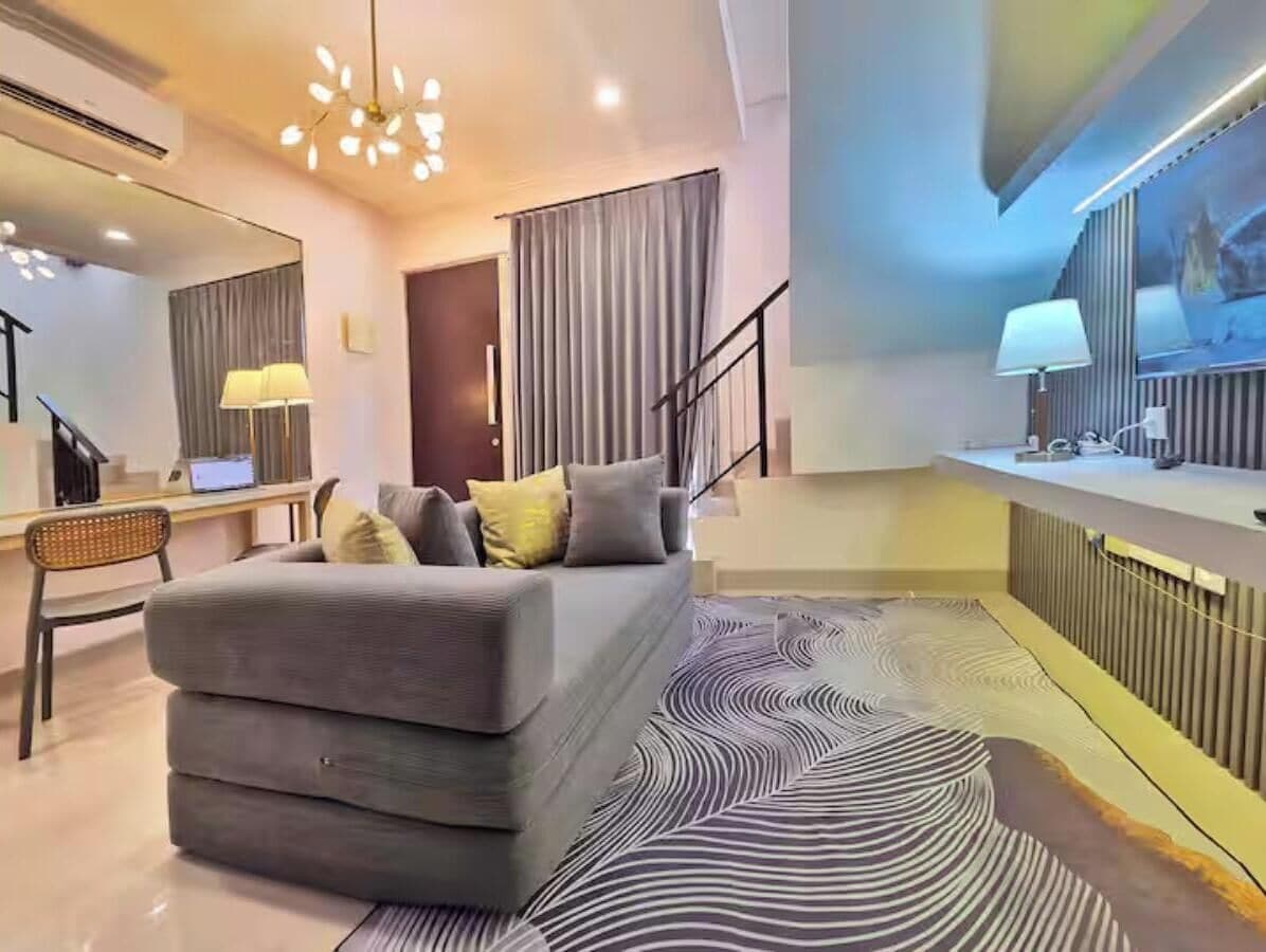 43-inch Smart TV with cable channels