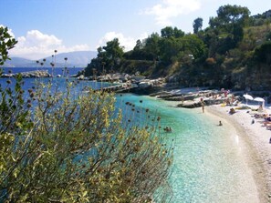 Beach nearby - Dany Apartment – First Floor with Sea View (QWQF+J59 Kassiopi, Greece)