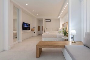 1 slaapkamer, een strijkplank/strijkijzer, wifi, beddengoed