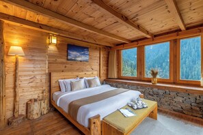 Villa Deluxe, vista a la montaña | Tabla de planchar con plancha y wifi gratis