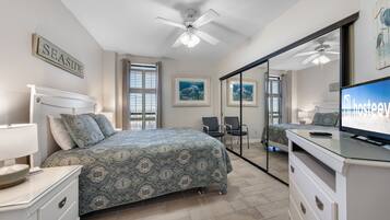 Signature Condo, 3 Bedrooms, Balcony, Beach View | Iron/ironing board, WiFi (free), individually decorated