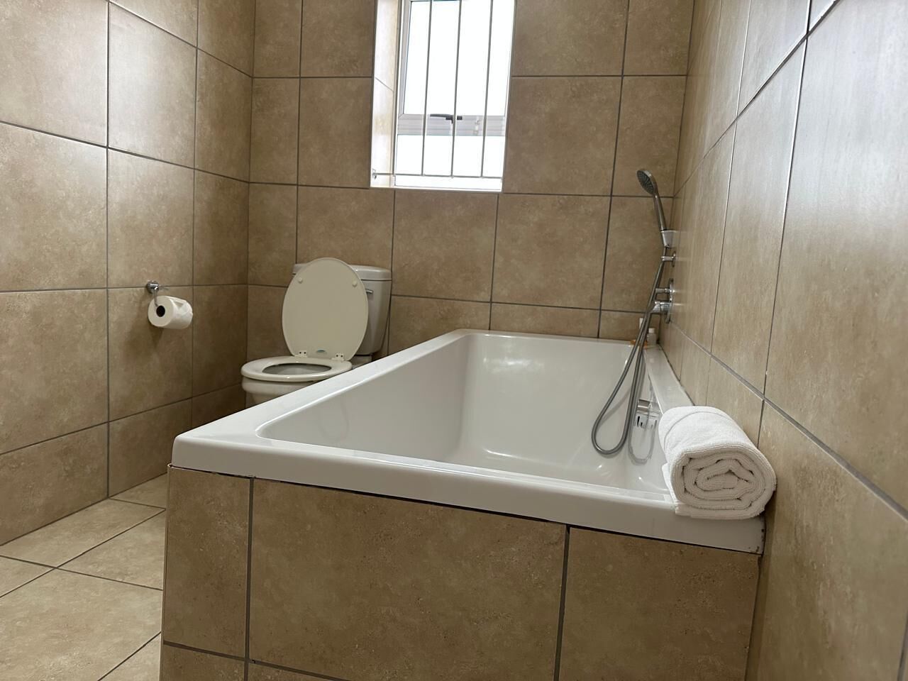 Haartrockner, Handtücher, Toilettenpapier