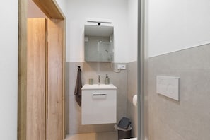 Dusche, Handtücher
