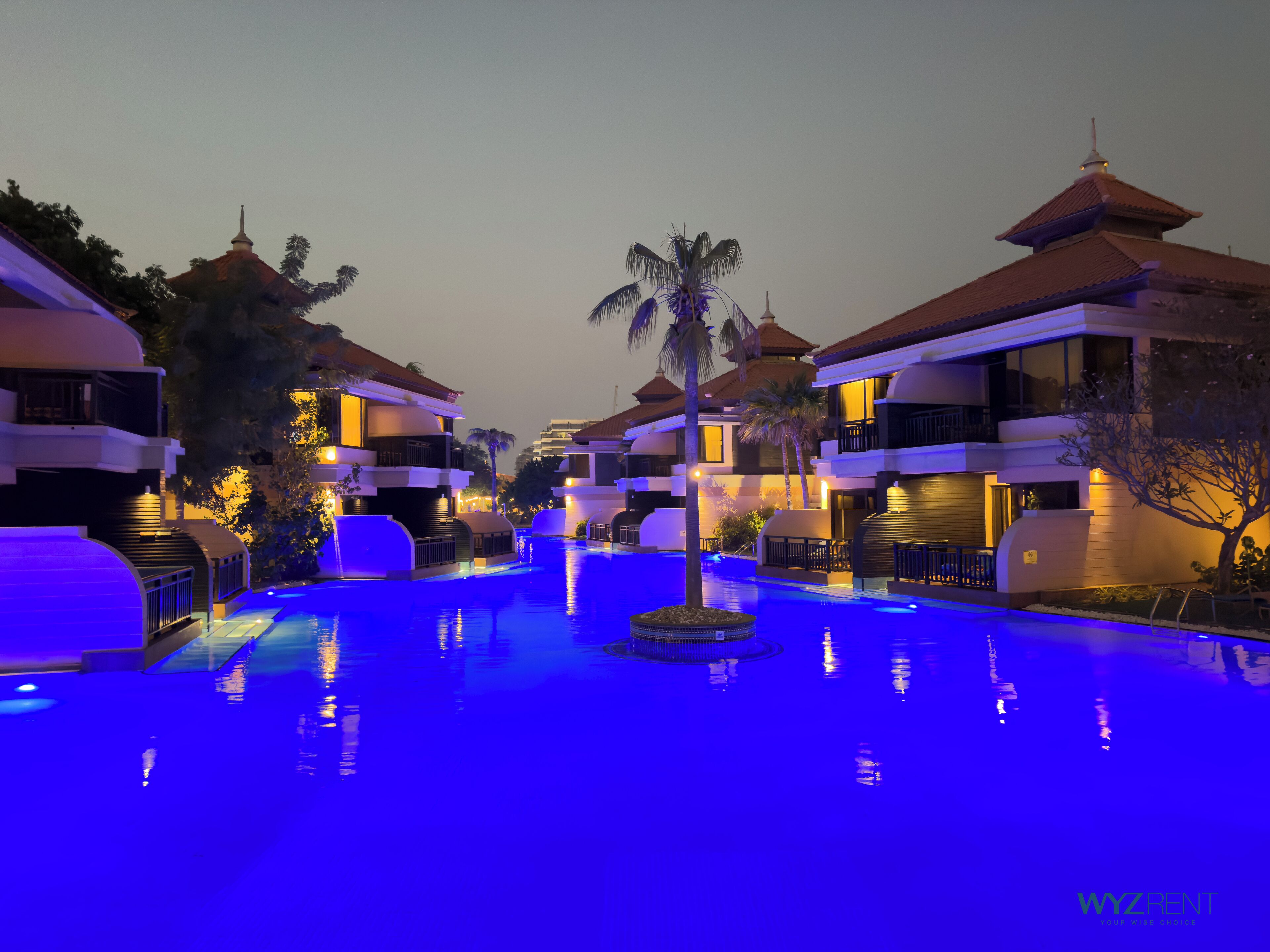 3 outdoor pools