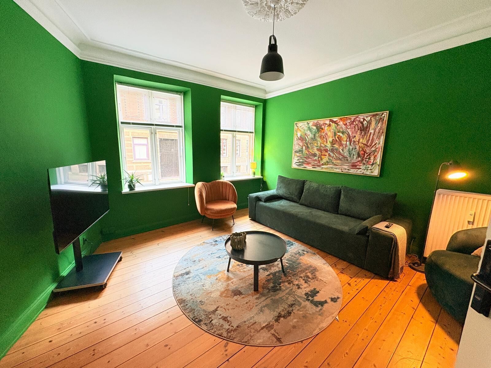 Comfort Apartment, Multiple Beds, Connecting Rooms, Garden View | Living area