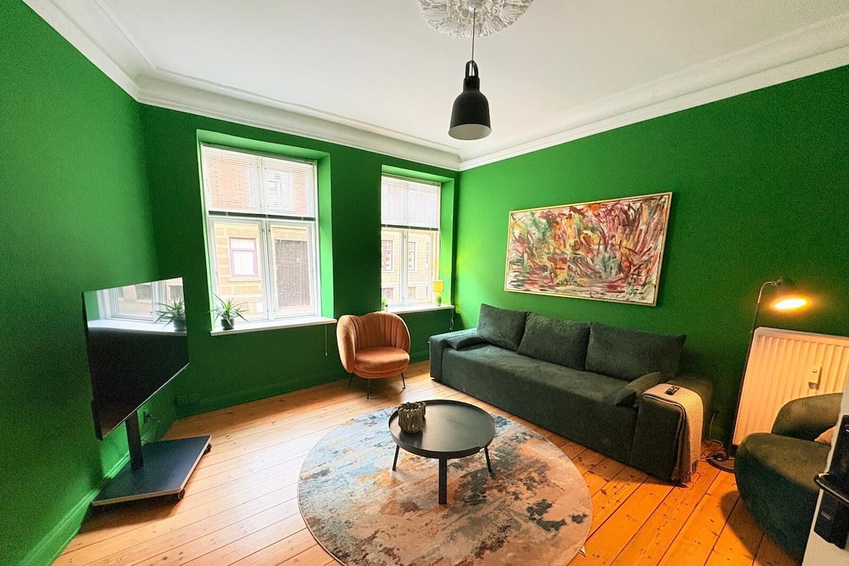 Comfort Apartment, Multiple Beds, Connecting Rooms, Garden View | Living area