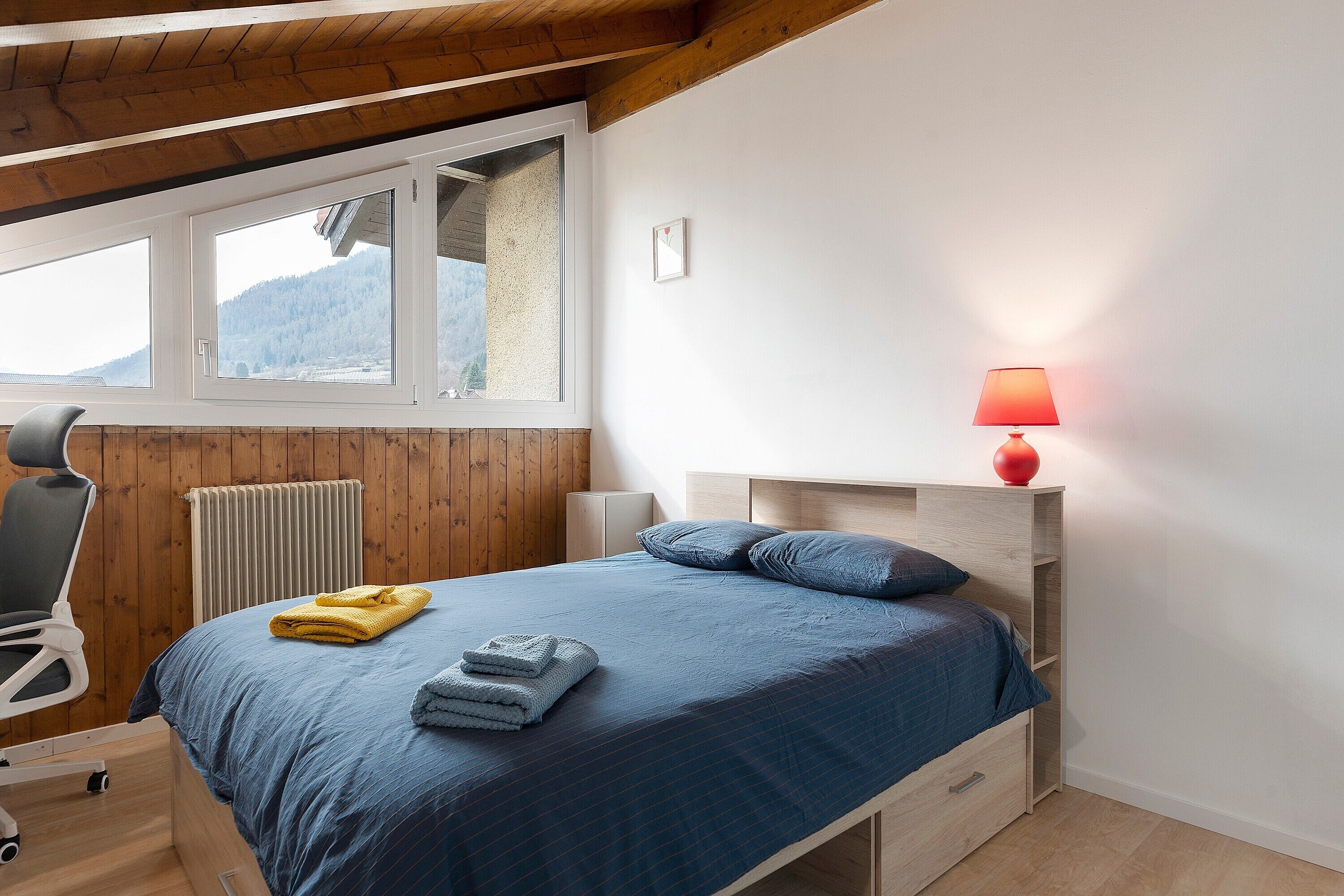 3 chambres, Wi-Fi, literie fournie