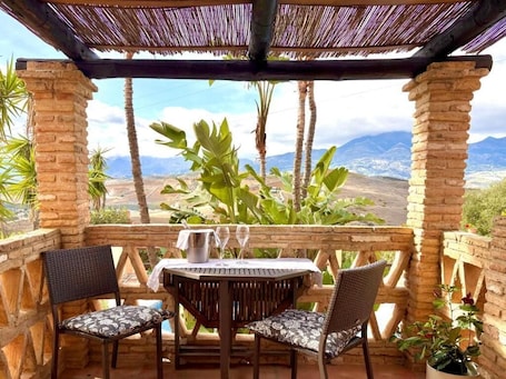 Superior-Suite, Gartenblick | Speisen im Freien. Posada Los Cántaros