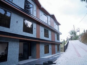 Façade de l’hébergement 