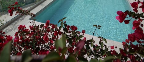 Seasonal outdoor pool