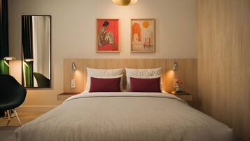 Een kluis op de kamer, verduisterende gordijnen