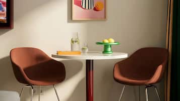 In-room safe, blackout curtains, iron/ironing board, free WiFi