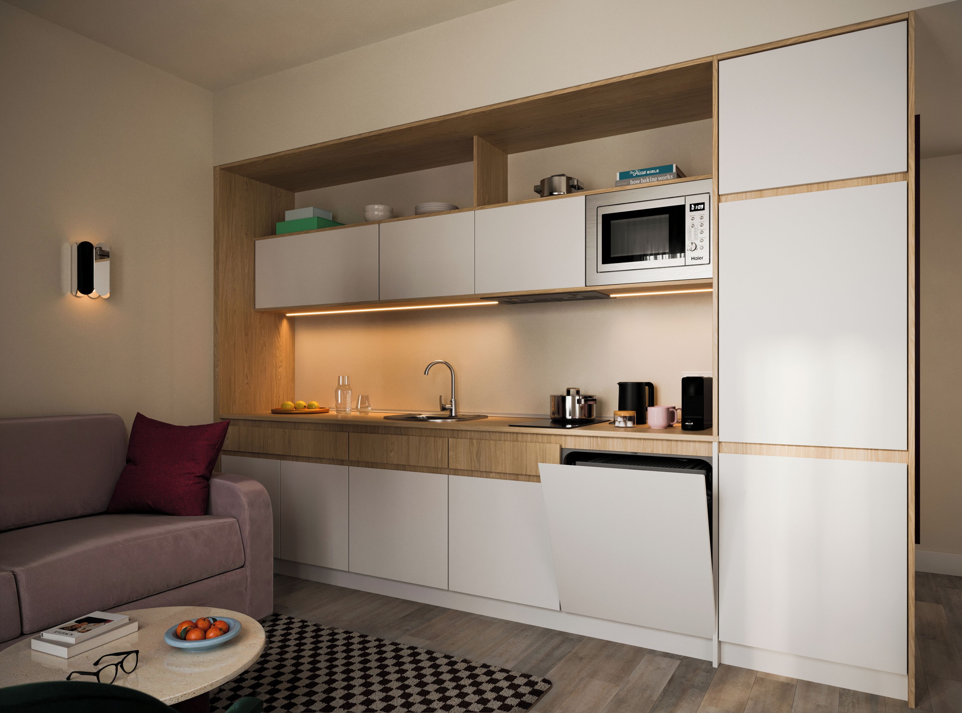 Estúdio superior | Parte interna