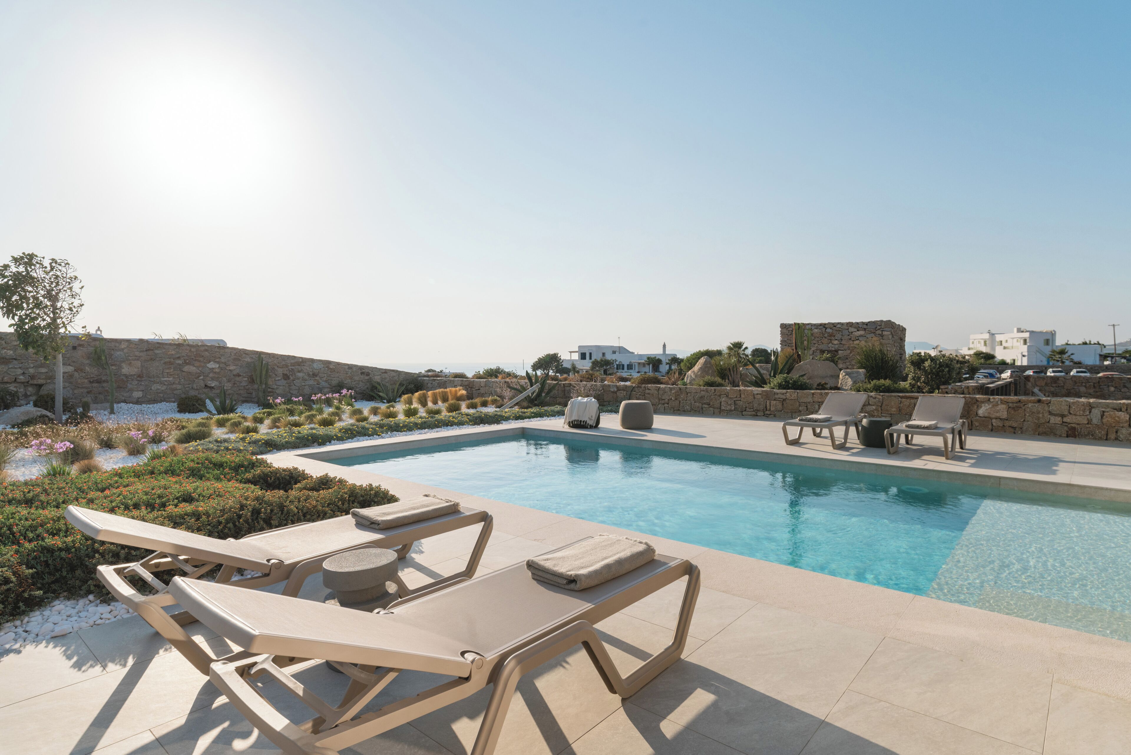 Suite Studio Signature, balcon, vue mer | Piscine privée