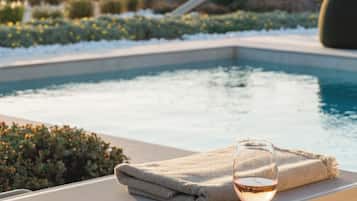 Signature-Studiosuite, Balkon, Meerblick | Eigener Pool