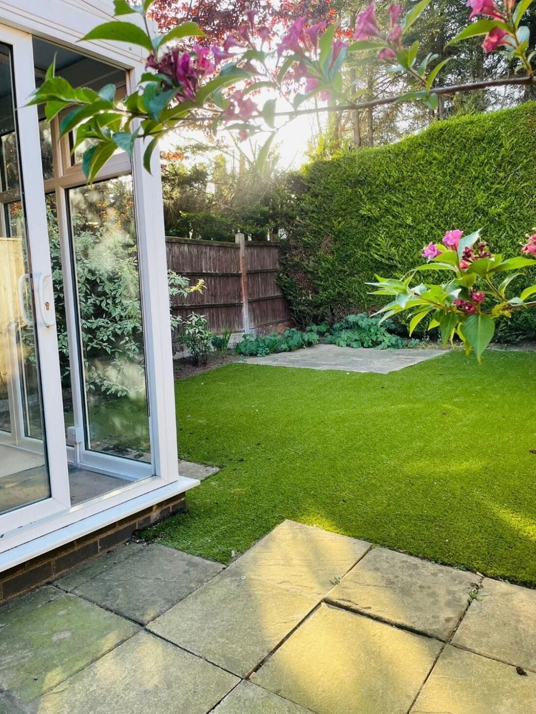 Ferienhaus, 3 Schlafzimmer, Terrasse, Gartenblick | Garten