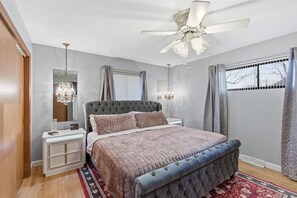 4 habitaciones, tabla de planchar con plancha y wifi gratis 