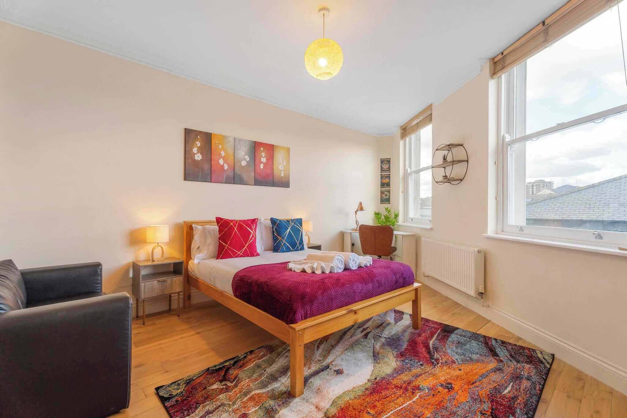 1 bedroom, iron/ironing board, WiFi (free), bed sheets