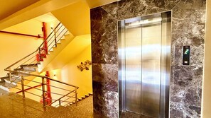 Lift - Hotel Olive Turtle Palace-near Sea Beach (Brahmagiri)