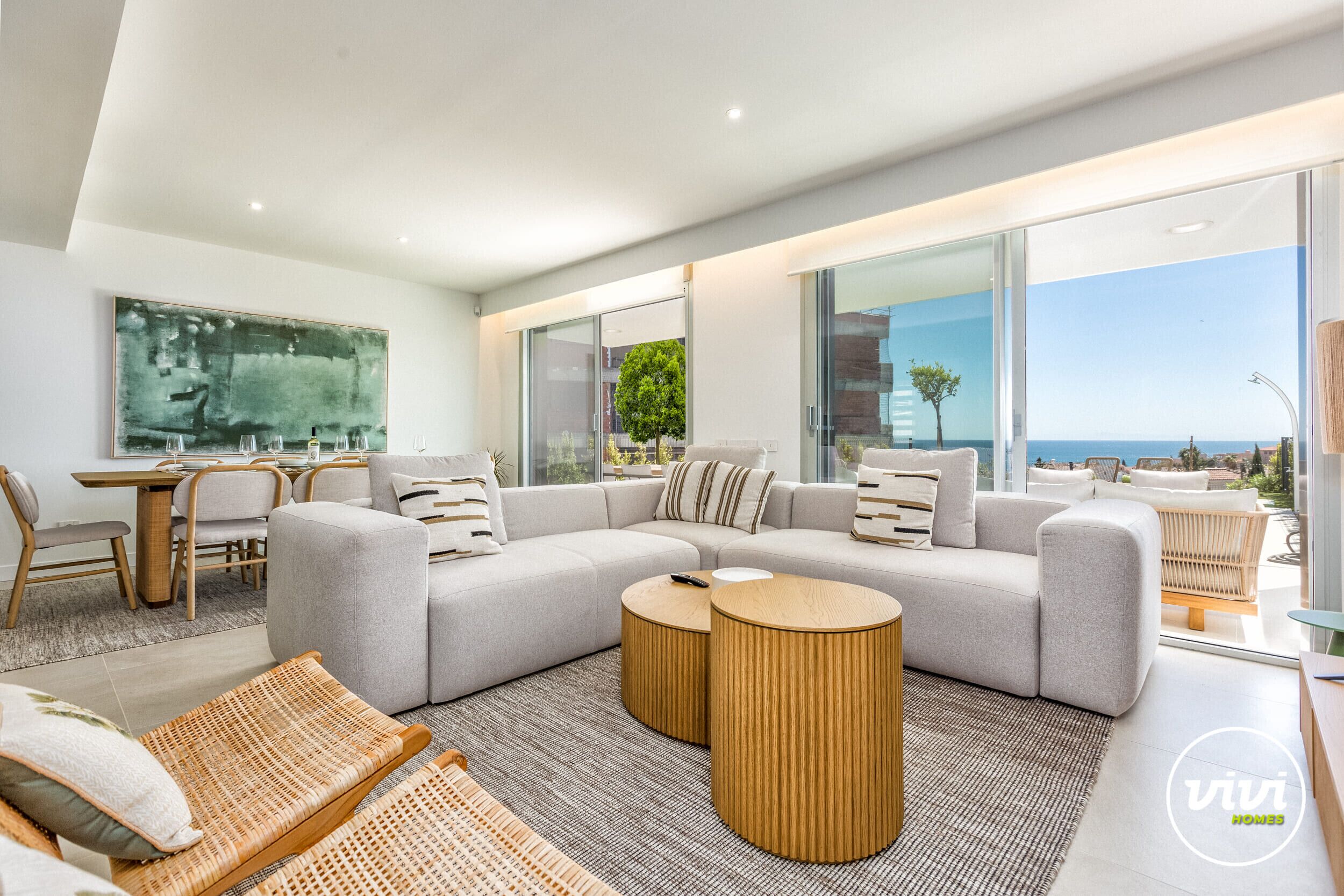Villa Azure | Vista Al Mar - Piscina Privada - Jardín - Estepona